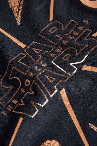 Black Star Wars T-Shirt (3-14yrs)